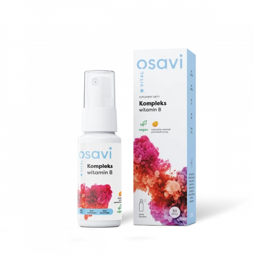 Osavi - Kompleks Witamin B Spray Doustny - 25 ml Osavi - Kompleks Witamin B Spray Doustny - 25 ml